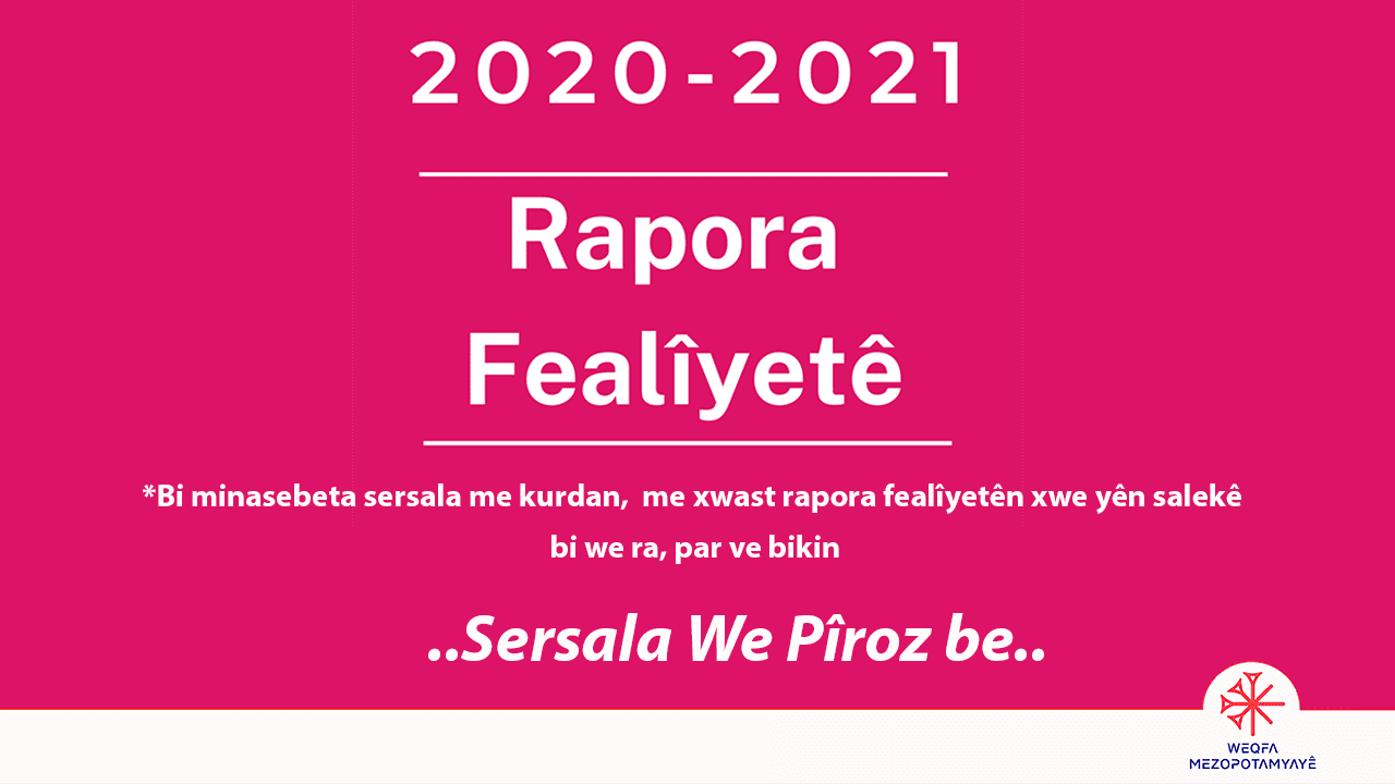 Rapora Fealîyetê (2020-2021)